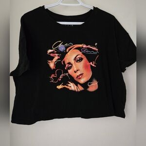 Ladies Cher Crop Top TShirt